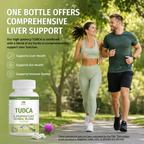 MIHIYO TUDCA 1000mg Liver Support Supplement | 900mg TUDCA + 6 Herbal Extracts | 60 Capsules