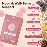 MIHIYO Plant-Based Mood Support Patch | 5-HTP & Botanicals | Long-Lasting Wear