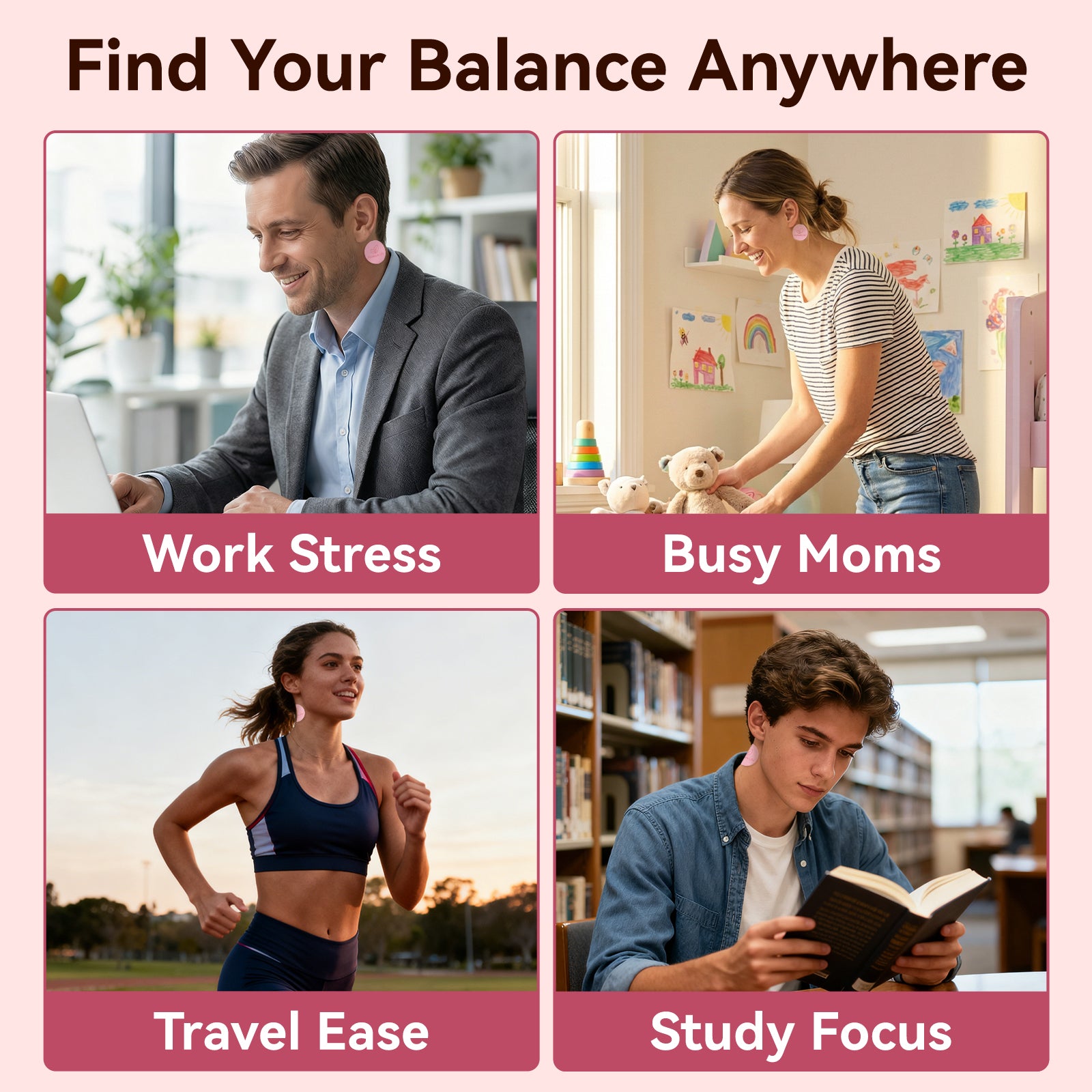 Plant-Based Mood Support Patch | 5-HTP & Botanicals, Long-Lasting Wear, 30 Patches