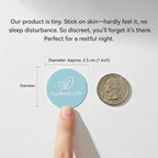 MIHIYO GoodNight Sleep Patches | Drug-Free Overnight Wear | 30 Patches
