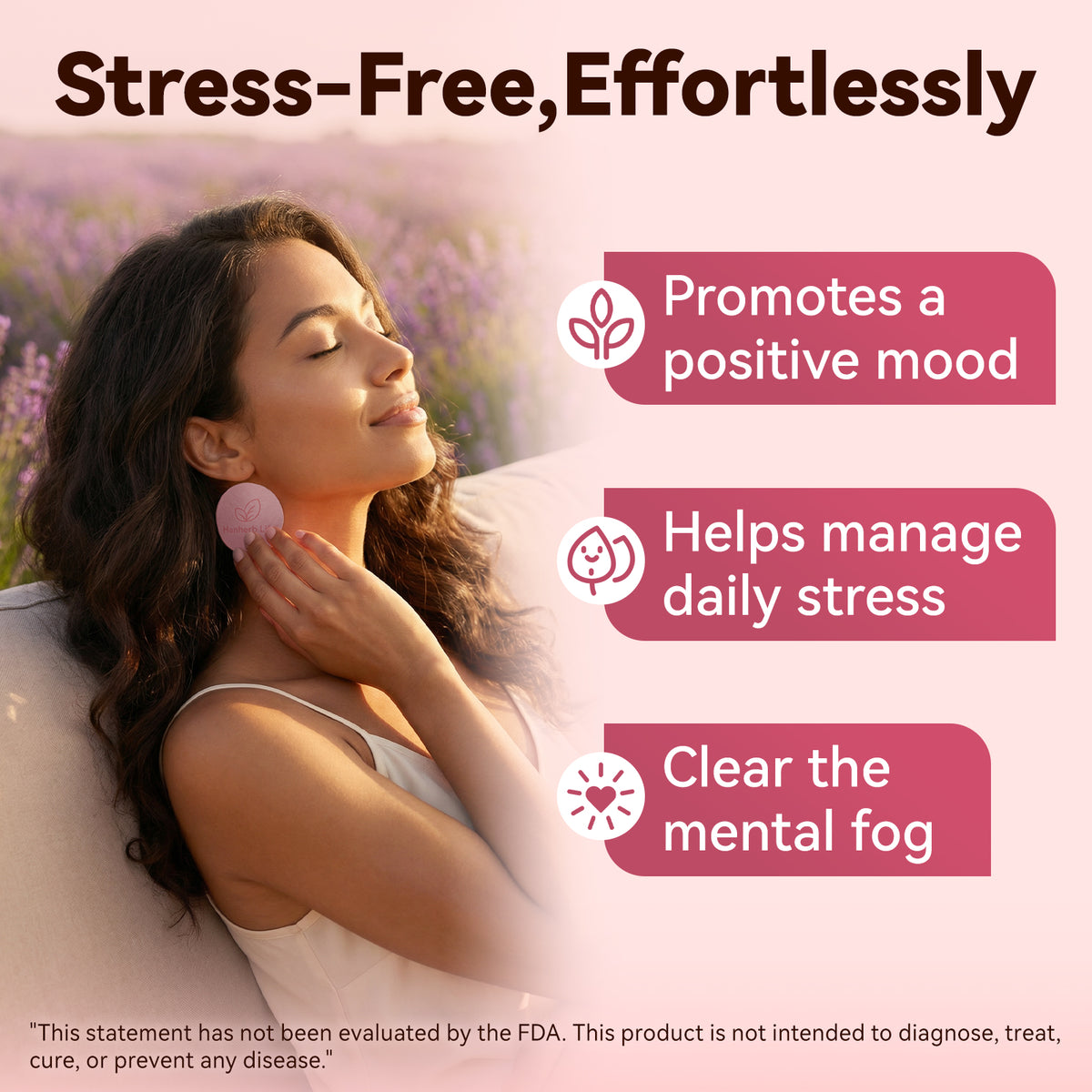 MIHIYO Plant-Based Mood Support Patch | 5-HTP & Botanicals | Long-Lasting Wear